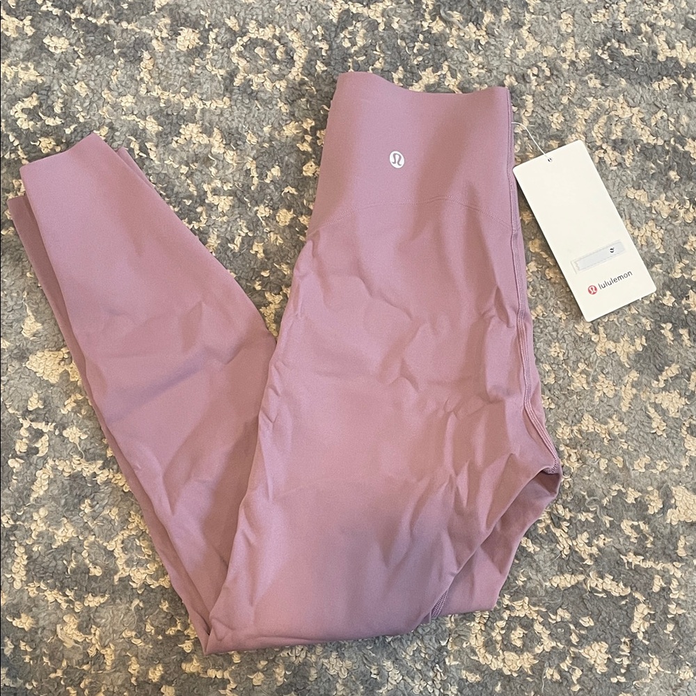 NWT Lululemon Mauve Leggings Glow Up HR tight